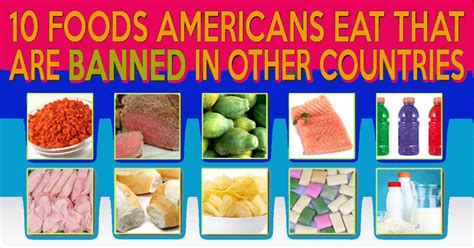 Foods That Are Banned In Other Countries - Debi Carlene