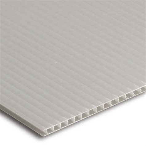 White 6mm Plastic Corrugated Sheet, For Industrial, 3 mm at Rs 145/kg in Bengaluru