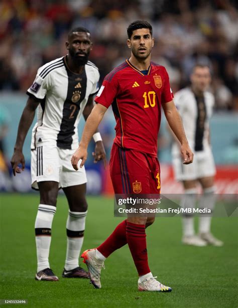 Marco Asensio of Spain during the FIFA World Cup Qatar 2022 Group E ...