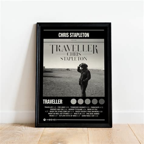 Chris Stapleton "Traveller" Album Poster sold by Hiroyuki Izutsu | SKU ...