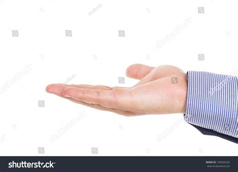 Empty Hand Isolated On White Stock Photo 143554102 | Shutterstock