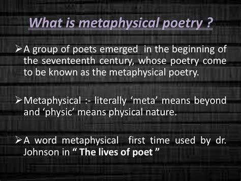 characteristics of metaphysical poetry.