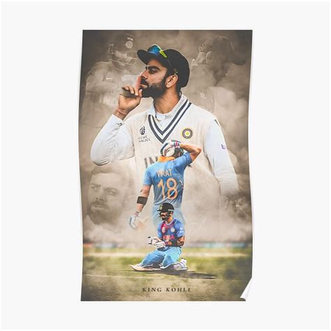 Ascending” Virat Kohli Wallpaper " Poster for Sale by ArtParadox | Redbubble