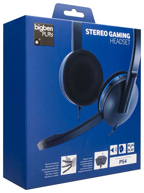 Gaming Headset PS4GAMINGHEADSET BIGBEN | Bigben Interactive | Bigben | Audio | Thomson | Bigben ...