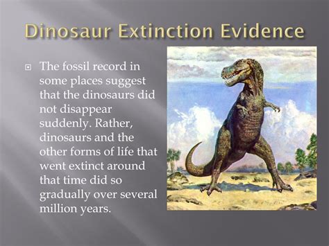 PPT - Dinosaur Extinction Evidence PowerPoint Presentation, free download - ID:2527542