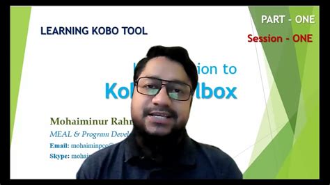 Learning Kobo Tool box Part 1 Session 1 Bangla - YouTube