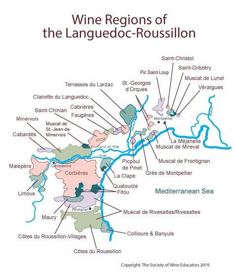 SWE Map 2021—Languedoc Roussillon – Wine, Wit, and Wisdom