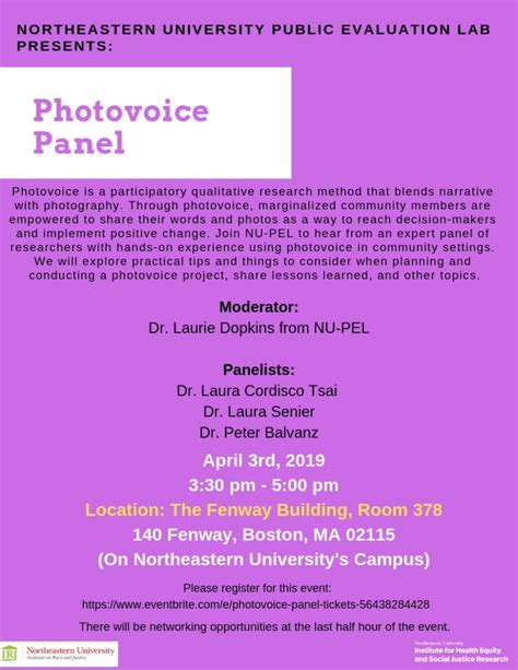 Photovoice Panel - Human Services