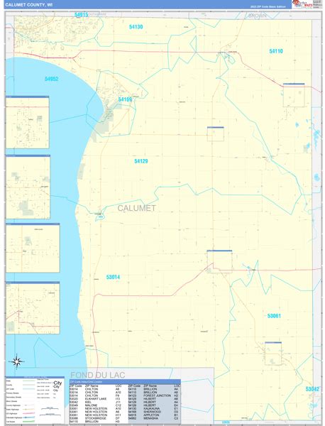 Maps of Calumet County Wisconsin - marketmaps.com