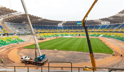 VIDEO & PHOTOS: Amahoro National Stadium engineers “committed to deliver” before August - The ...