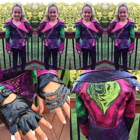 Disney Descendants Mal Costume Photos Video and Ideas for Halloween # ...