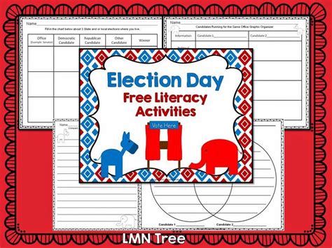 Election Day Activities Packet - Classroom Freebies