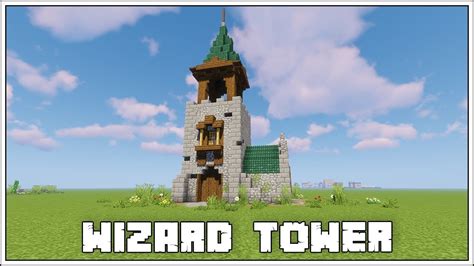 Minecraft Wizard Tower Building Tutorial