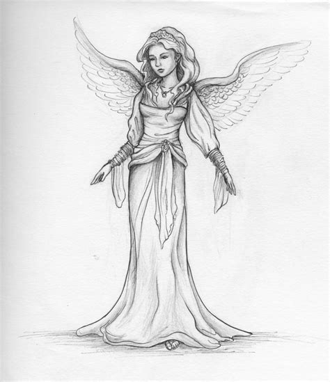 List 102+ Images How To Draw Angel Wings On A Person Completed