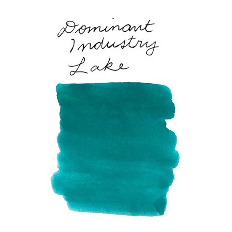 Dominant Industry Fountain Pen Ink (25mL) - Standard 115 - Lake – Wonder Pens