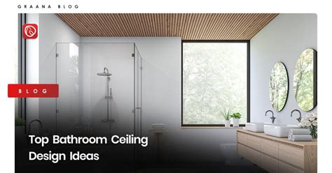 Top Bathroom Ceiling Design Ideas | Graana.com