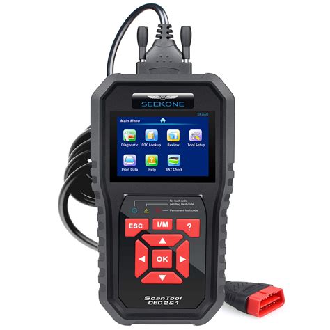 Buy SEEKONE OBD2 Scanner Professional Car OBD II Scanner Auto Diagnostic Fault Code Reader ...