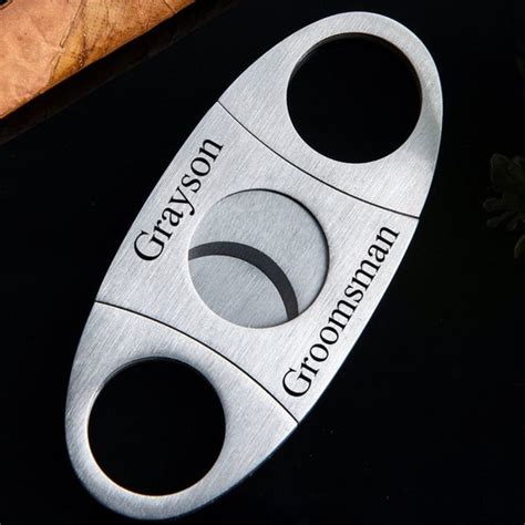 Personalized Cigar Cutter Engraved Cigar Cutter for Men Gift - Etsy