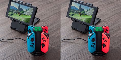 Keep your Nintendo Switch Joy-Con powered up with this 4-in-1 charger: $12 Prime shipped