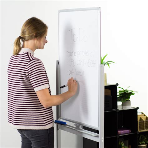 VIVO Mobile Dry Erase Board 24" x 36" Magnetic Double Sided Whiteboard Stand 818538021646 | eBay