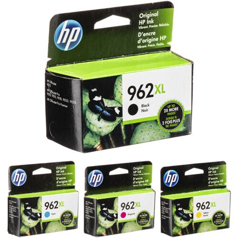 HP 962 XL Black and XL Color Kit B&H Photo Video