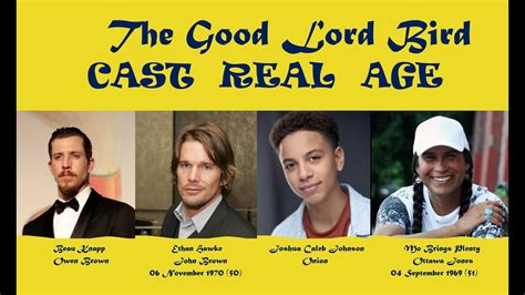 The Good Lord Bird Cast Age - YouTube