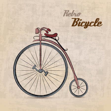 Vintage Retro Bicycle — Stock Vector © snowflakedesign #20349429