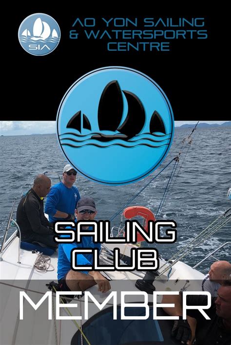 Sailing Club Membership – Ao Yon Sailing & Watersports Centre