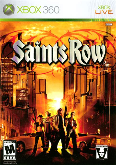 Saints Row (2006) Xbox 360 box cover art - MobyGames