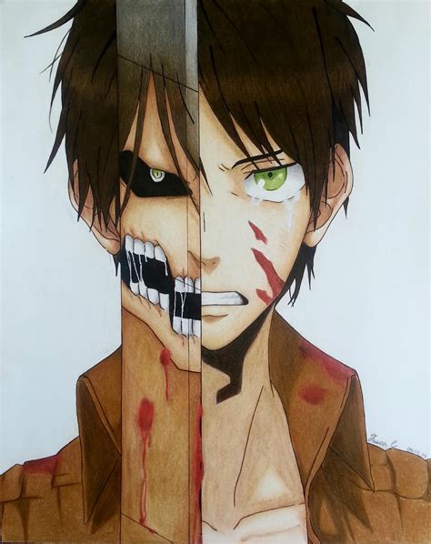 Eren Jaeger/Titan form by Chen-toro on DeviantArt