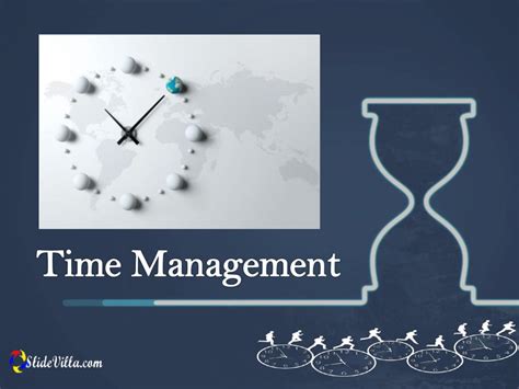 Time Management powerpoint template - Slidevilla