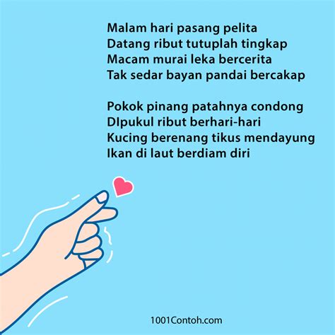 30 Pantun Empat Kerat - Pantun Lucu, Lawak - 1001 Contoh