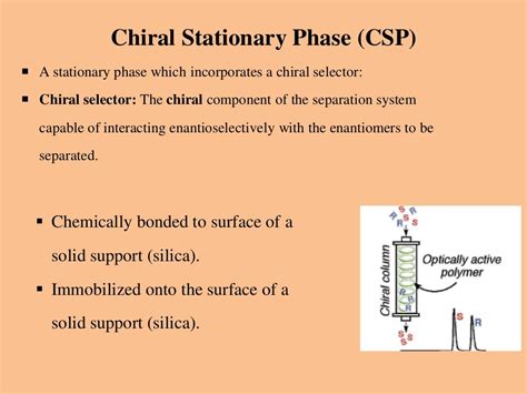 Msc chiral chromatography