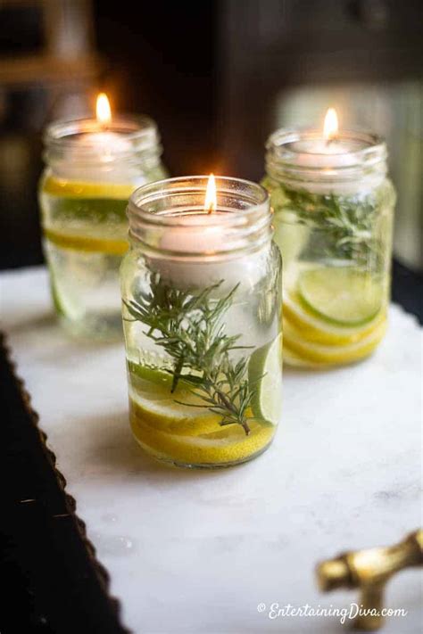 Super Simple DIY Citronella Candles (No wax required!) - Entertaining ...