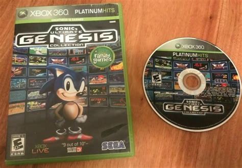 Sonic's Ultimate Genesis Collection (Microsoft Xbox 360, 2009) No Manual Tested! | eBay