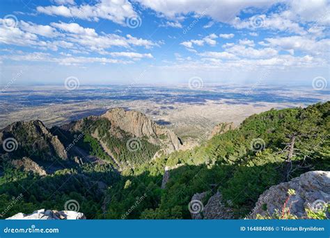 Sandia Crest Sunrise Above Albuquerque Royalty-Free Stock Image ...