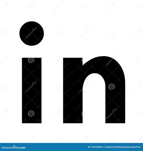 Linkedin Vector Islolated Icon. Social Media Logo ,symbol ...