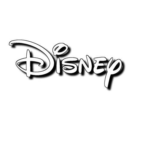 Disney logo white and black by Disneychannel43578 on DeviantArt