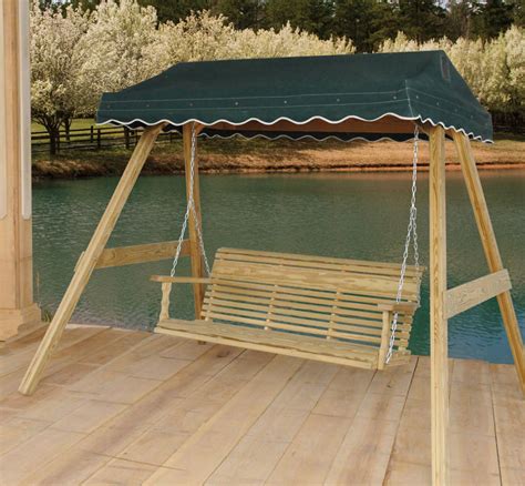 Canopy for Large Swing A-Frame - Ohio Hardwood Furniture