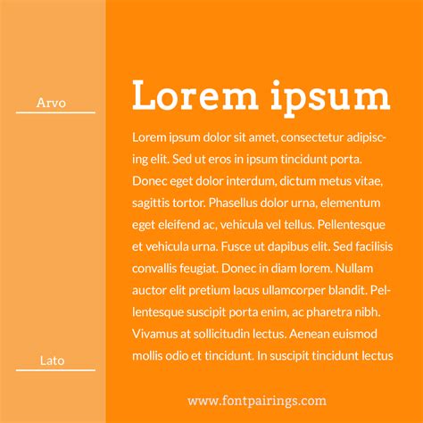 Lato Font Pairing - fontpairings.com