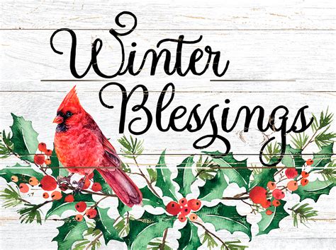 Winter Blessings – BEECHDALE FRAMES