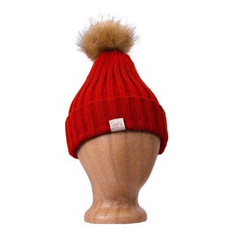 Silk Lined Wool Beanie With Removable Pom Pom + Winter Hats Lined In Silk — SWURLY