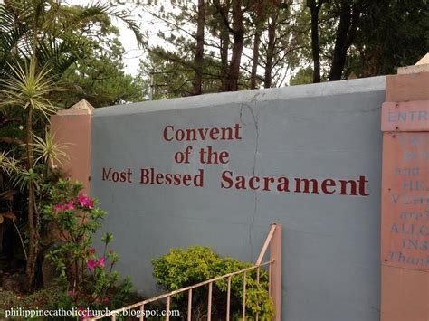 Philippine Catholic Churches: PINK SISTER'S CONVENT CHAPEL, Brent Road, Baguio City, Philippines