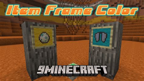 Item Frame Color Data Pack (1.19.2, 1.18.2) - Colored Item Frame! - Mc ...