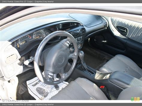 Graphite/Gray Interior Photo for the 2001 Pontiac Grand Prix GT Coupe ...