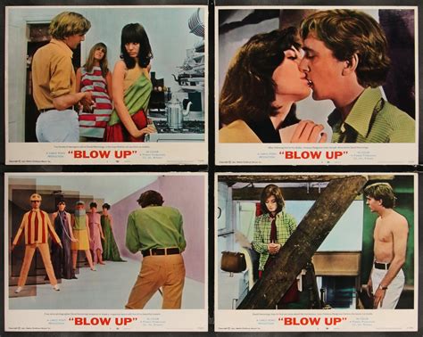 Blow Up Movie Poster 1966 Lobby Card Set (8-11x14)