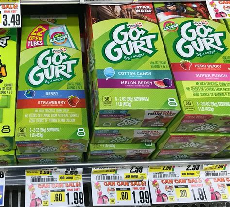 FREE Yoplait Go-Gurt Yogurt Tubes at ShopRite! | Living Rich With Coupons®