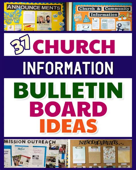 Church Information Bulletin Board Ideas-37 Creative Designs ...