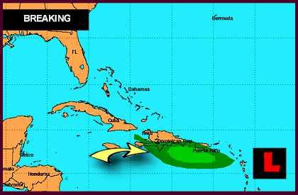 Hurricane Isaac 2012 Projected Path Prompts Puerto Rico Concerns