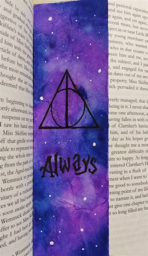 Diy Bookmark | Harry potter watercolor, Harry potter drawings, Harry potter bookmark